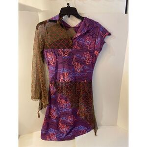 Monster‎ high costume girls one sleeve rn# 126228